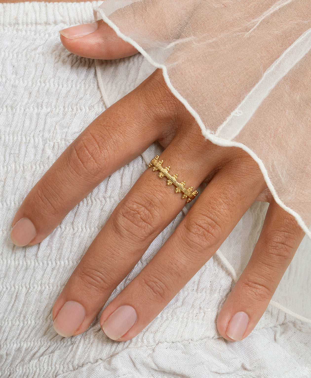 Rosie Ring - 22k Gold Vermeil