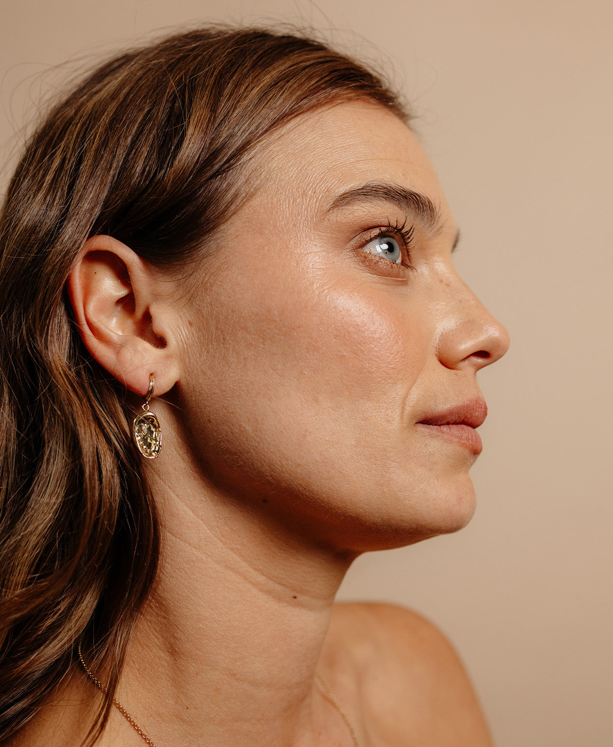 Soul Paua Earrings - 22k Gold Vermeil