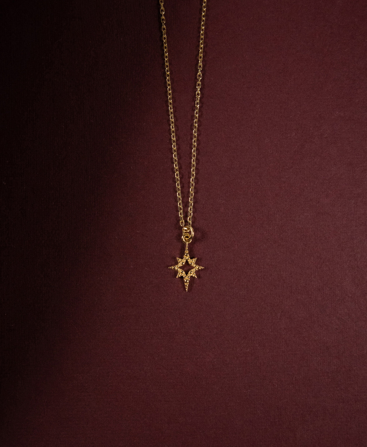 Z&M X Kirsty Gallagher Star Seed Necklace - 22k Gold Vermeil