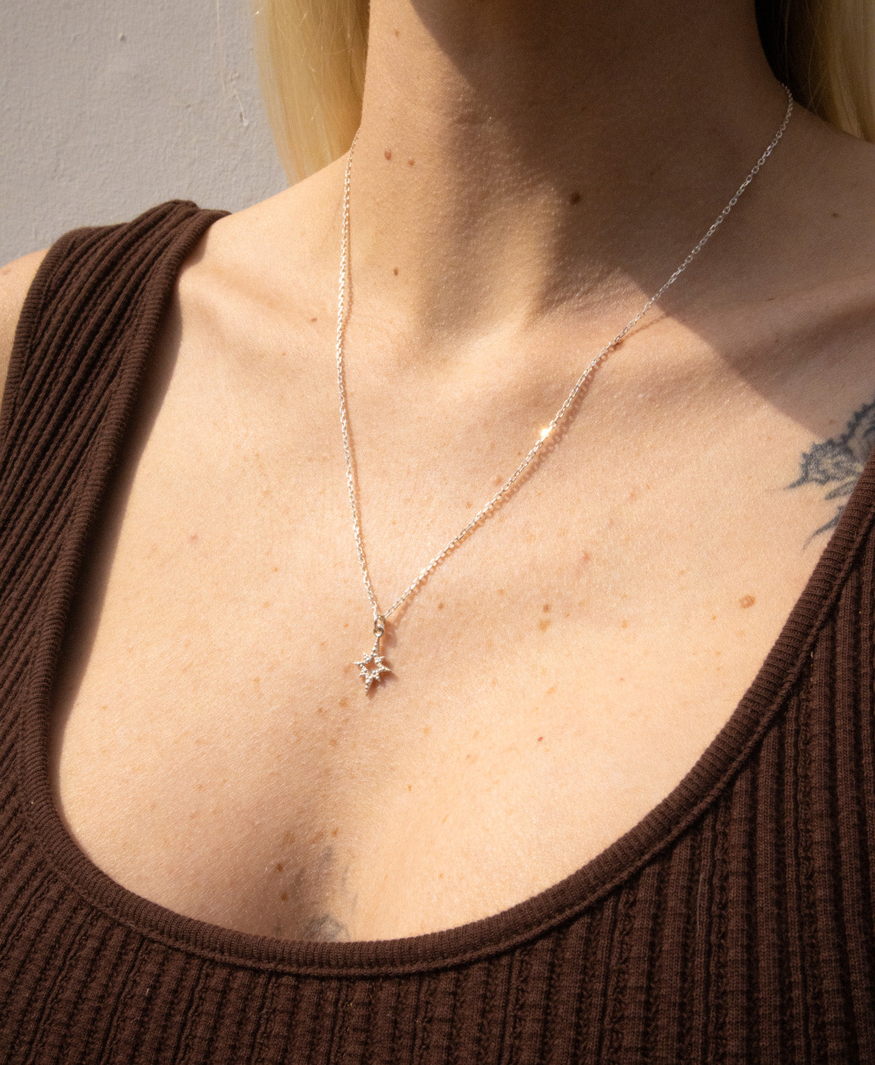 Z&M X Kirsty Gallagher Star Seed Necklace - 925 Sterling Silver