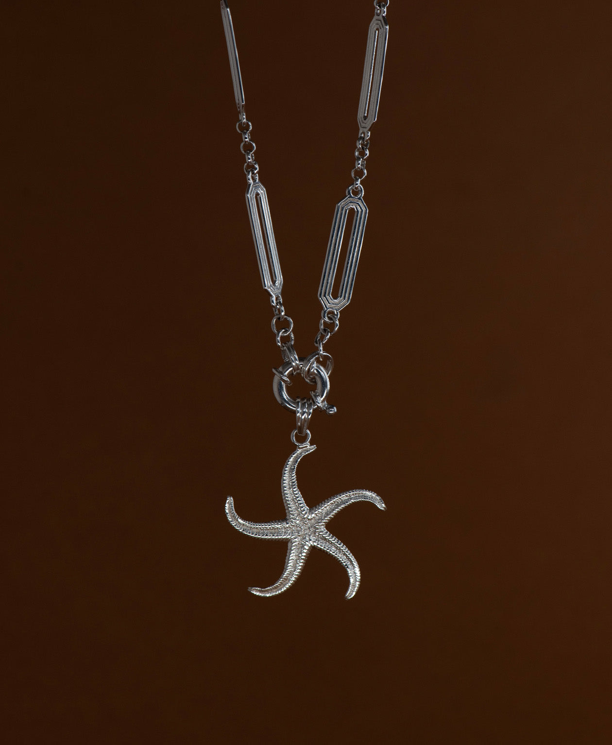 Starfish Charm - 925 Sterling Silver