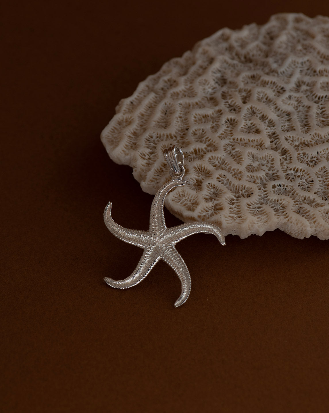 Starfish Charm - 925 Sterling Silver