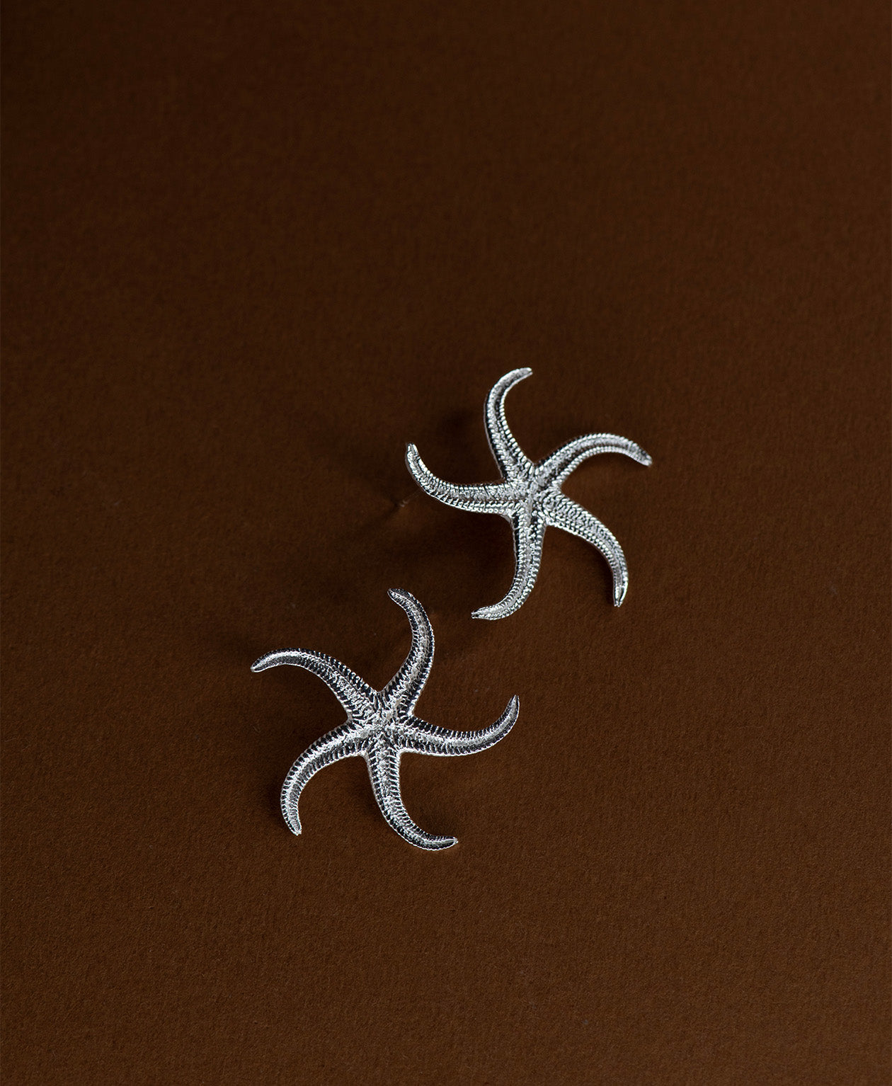 Starfish Earrings - 925 Sterling Silver