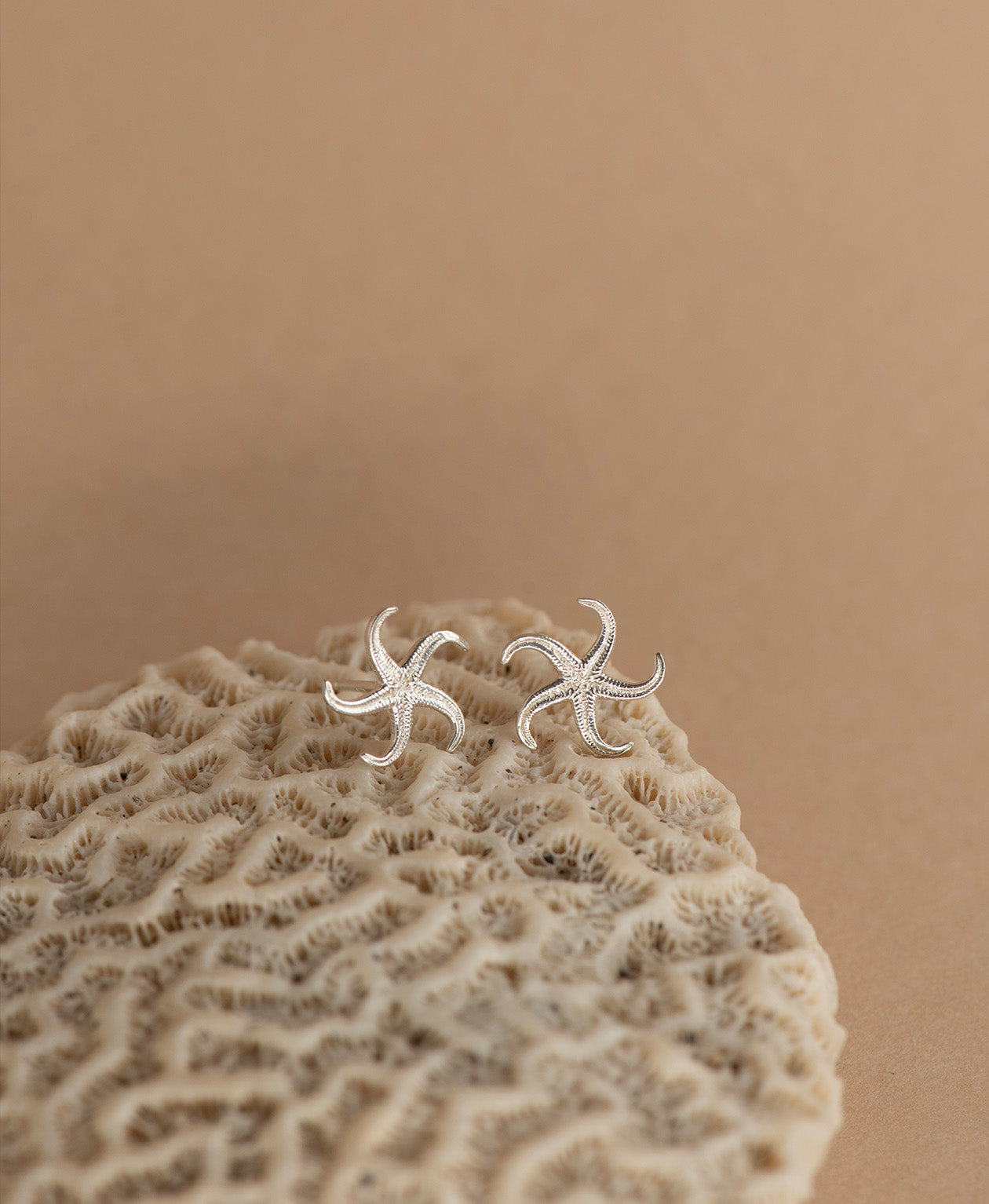 Starfish Studs - 925 Sterling Silver