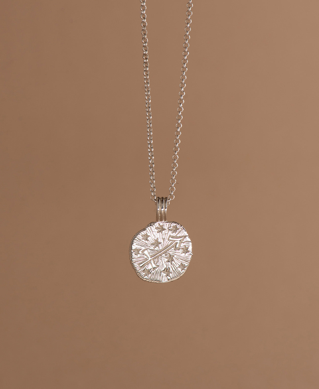 Sun in Sagittarius Necklace 925 Sterling Silver Zoë Morgan NZ