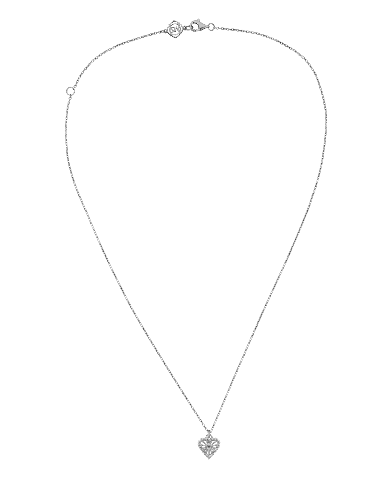 Sweet Heart Necklace - 925 Sterling Silver