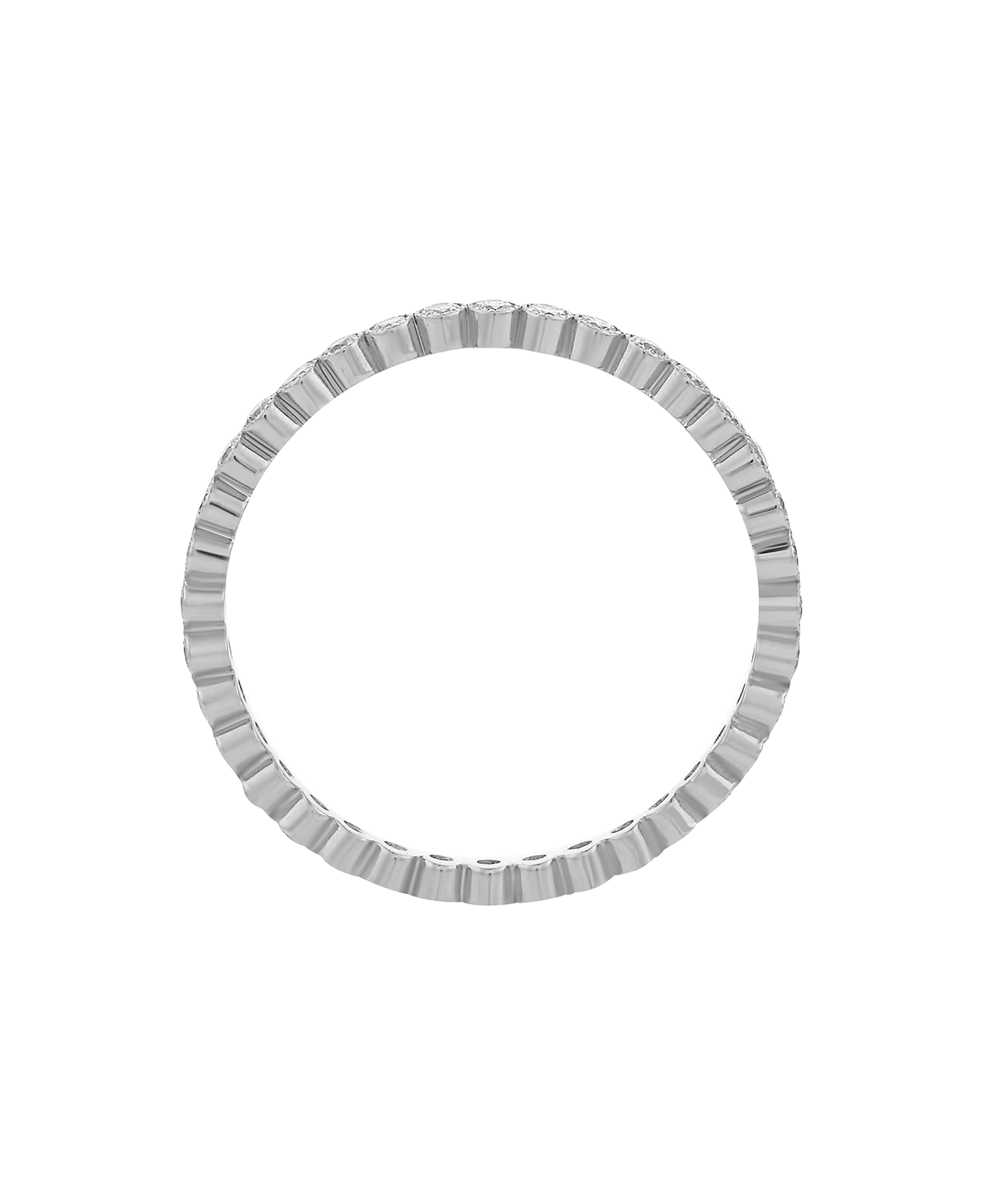 Together Band 1mm - Platinum, Lab Grown Diamond