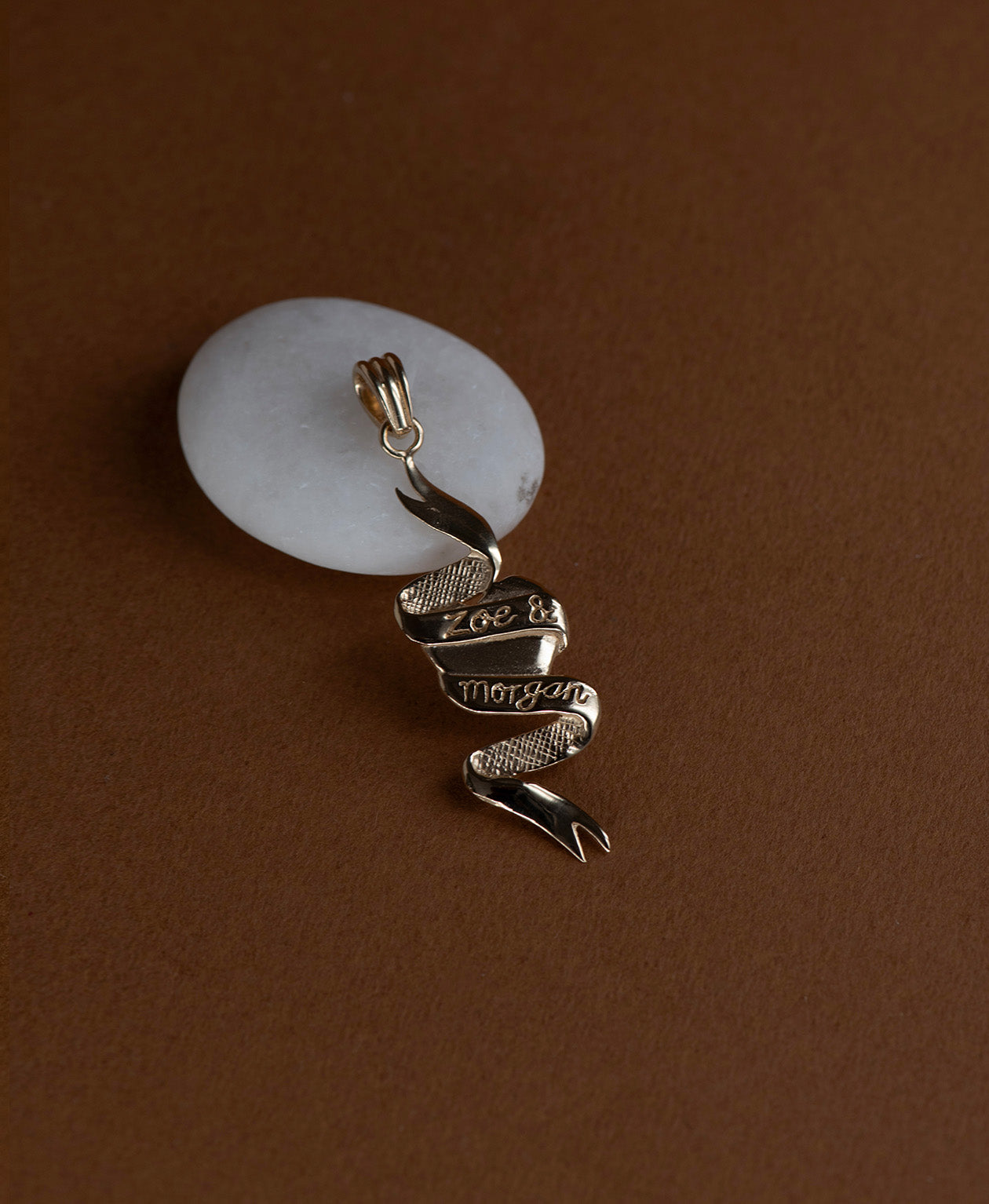 Who Loves Wins Charm - 22k Gold Vermeil