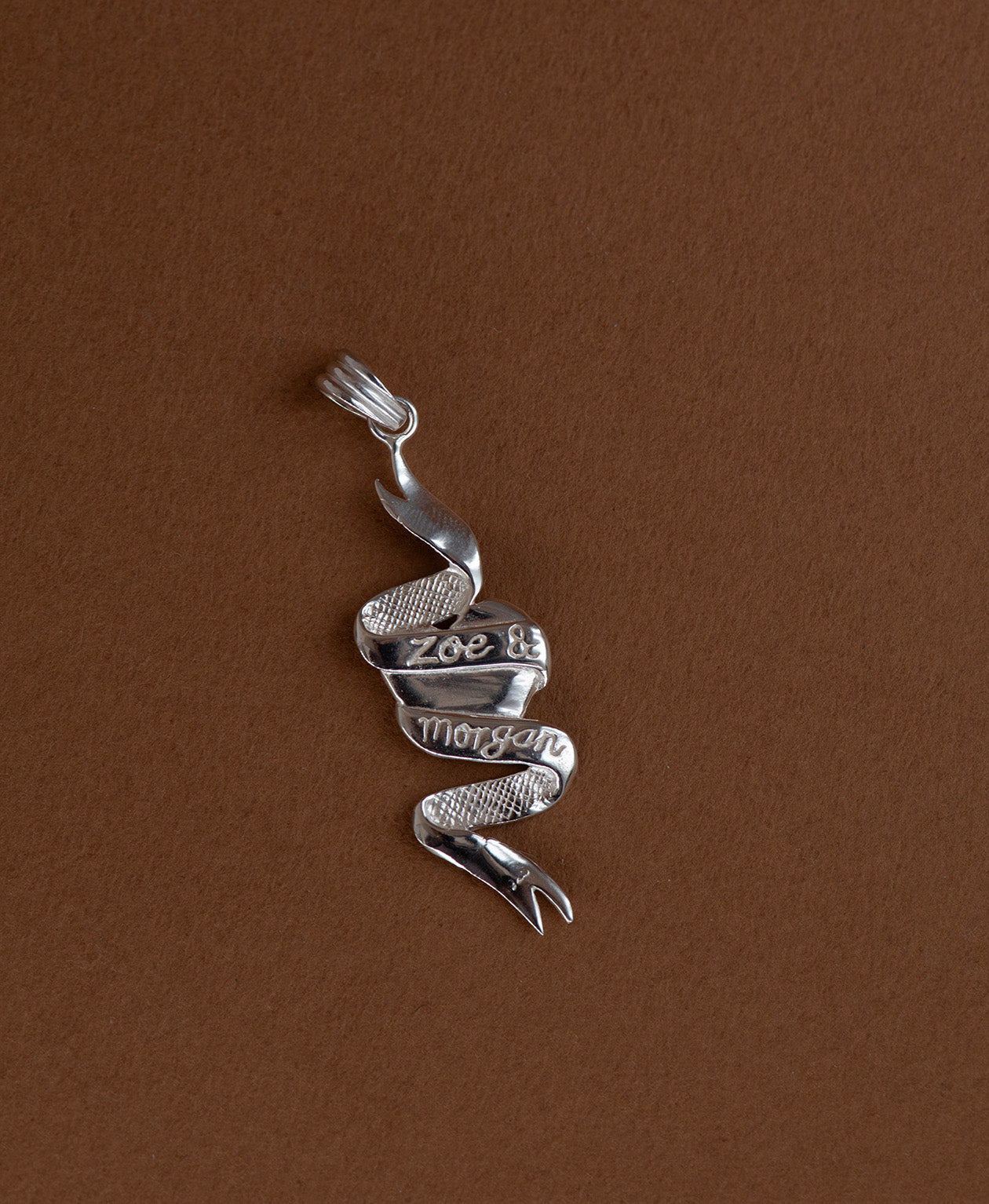 Who Loves Wins Charm - 925 Sterling Silver