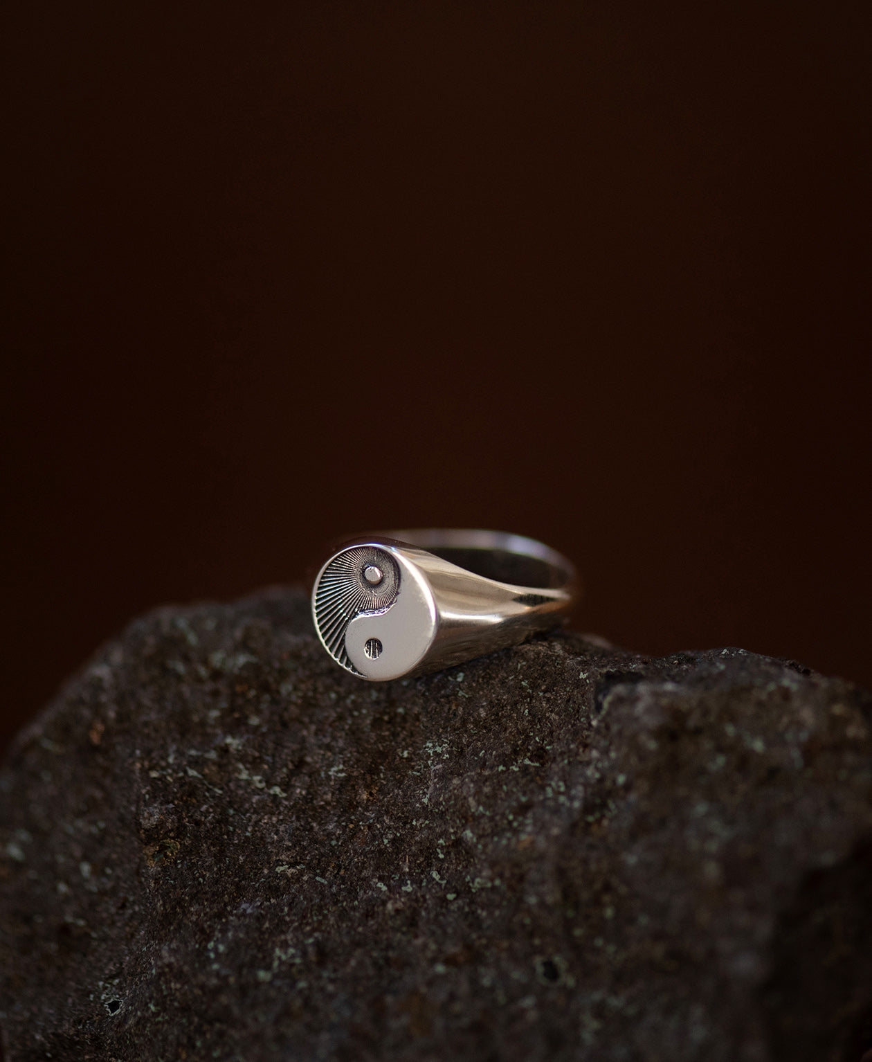 Yin Yang Ring 925 Sterling Silver Zoë Morgan NZ