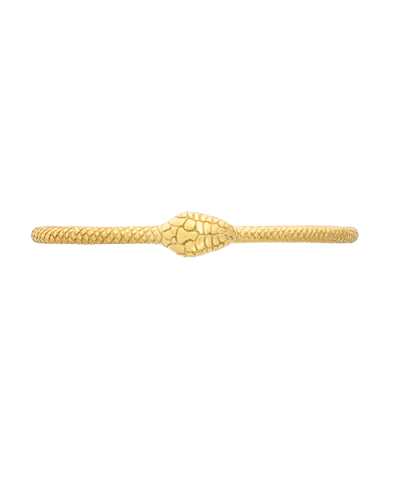 Eternity Snake Bracelet - 22k Gold Vermeil