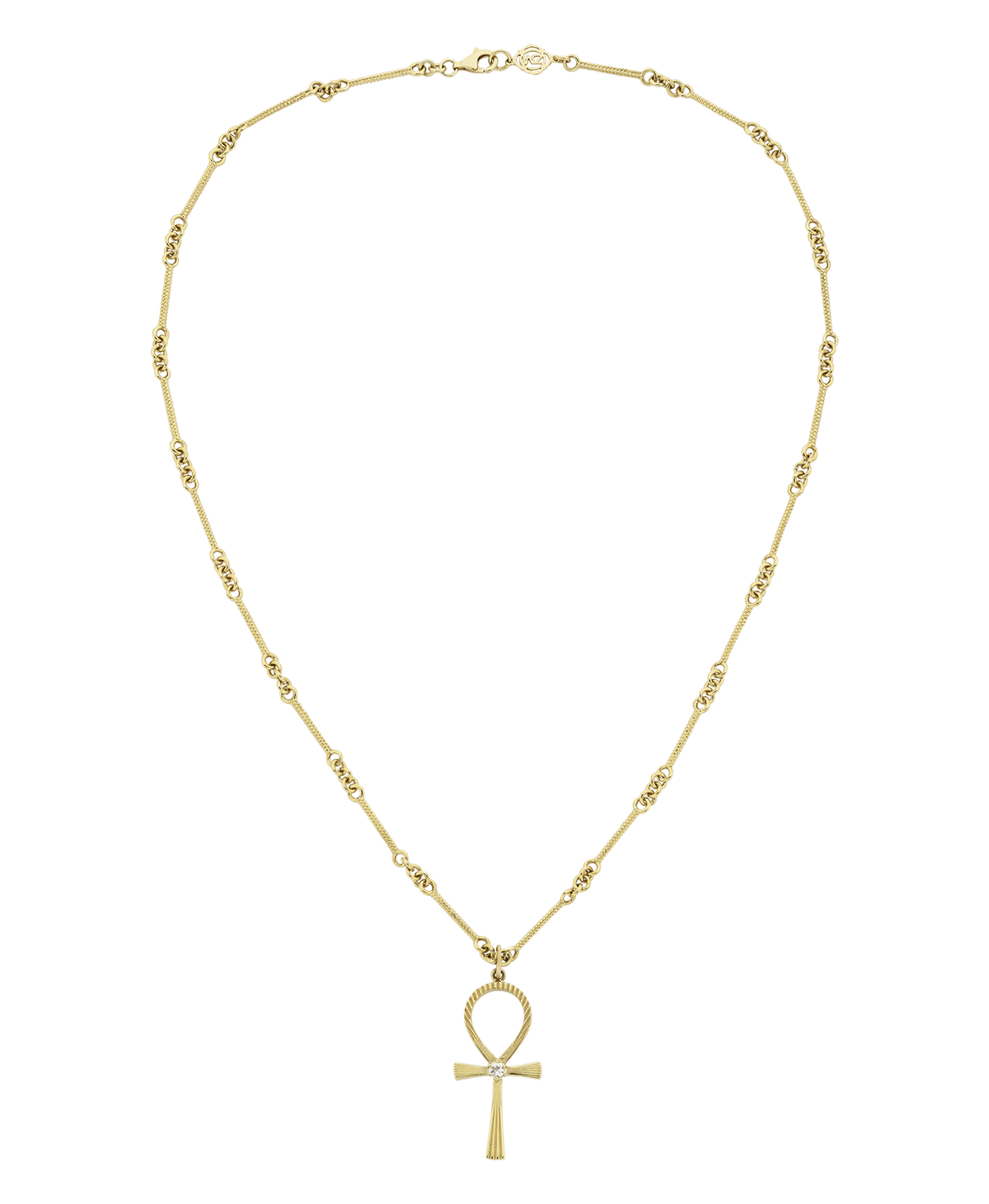 希少品 lawless ローレス ANKH アンク Ankh Necklace - 22k Gold Vermeil, Peach Zircon | Zoë & Morgan NZ