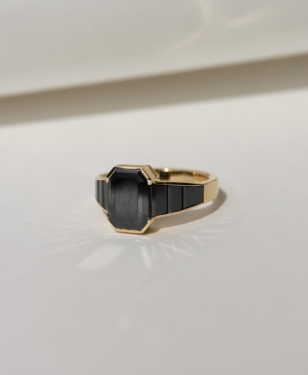 Bespoke 248 - 18k Yellow Gold, Black Diamond