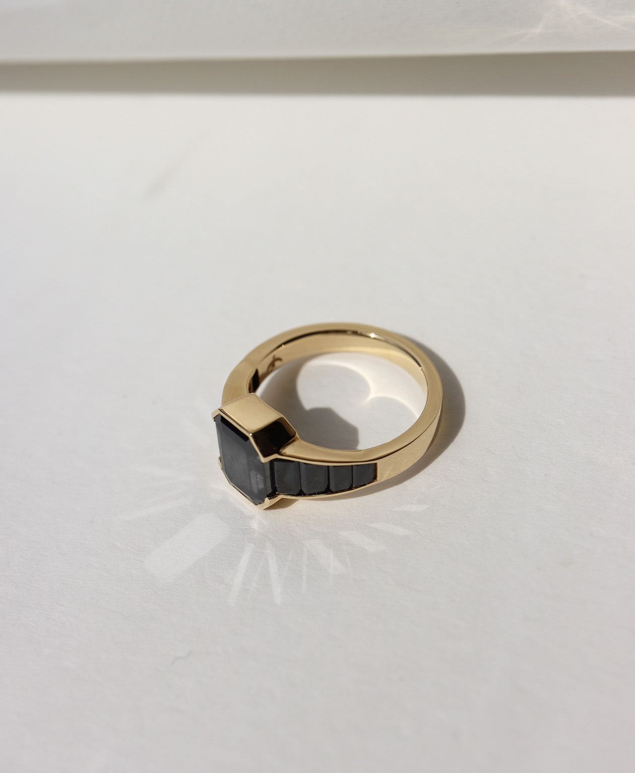 Bespoke 248 - 18k Yellow Gold, Black Diamond
