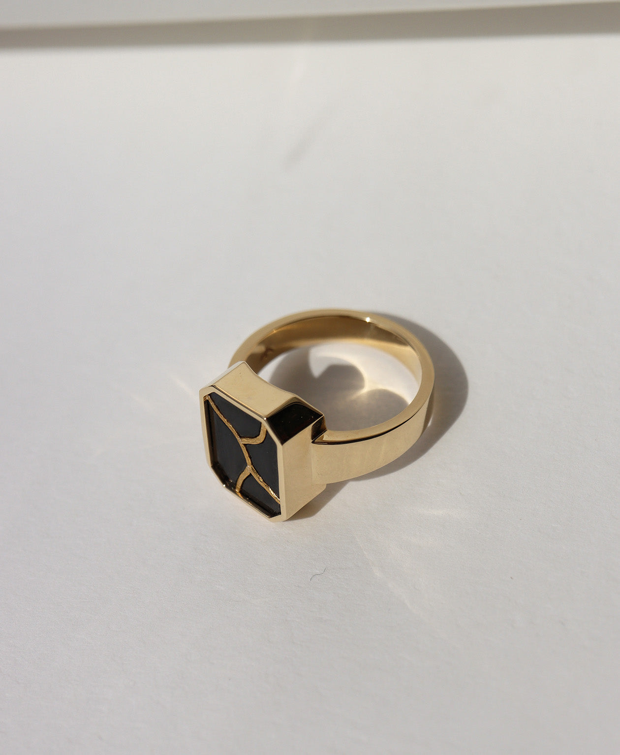 Bespoke 249 - 18k Yellow Gold, Black Spinel