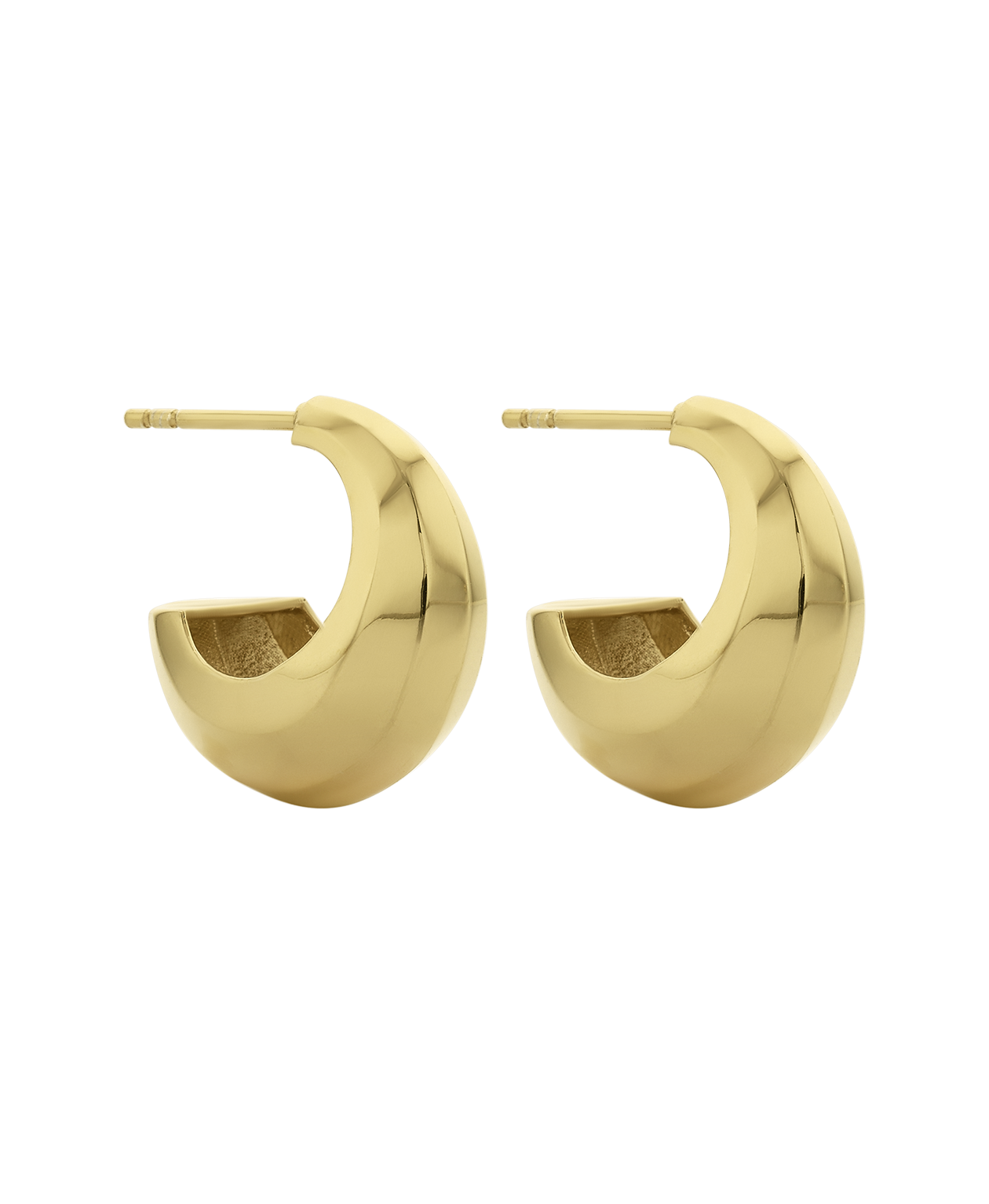 Cira Hoops - 22k Gold Vermeil