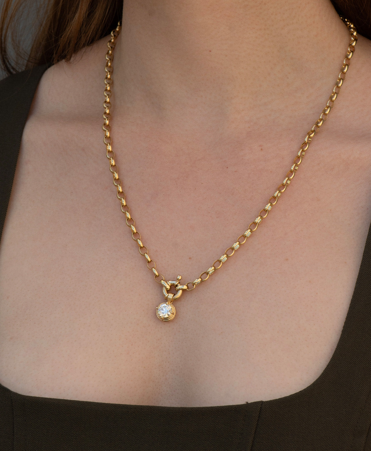 One of a Kind 490 - 18k Yellow Gold, Lab Grown Diamond