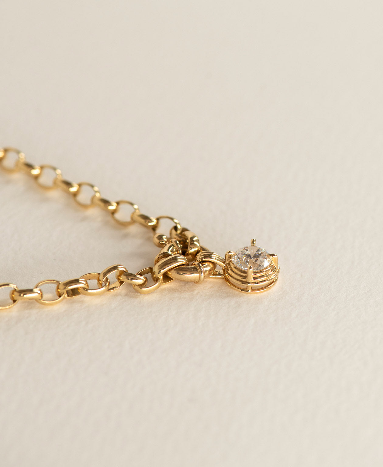 One of a Kind 490 - 18k Yellow Gold, Lab Grown Diamond