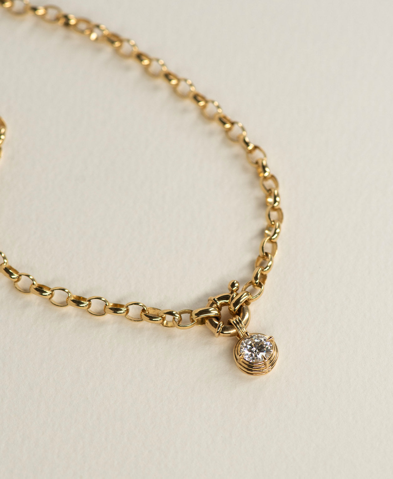 One of a Kind 490 - 18k Yellow Gold, Lab Grown Diamond