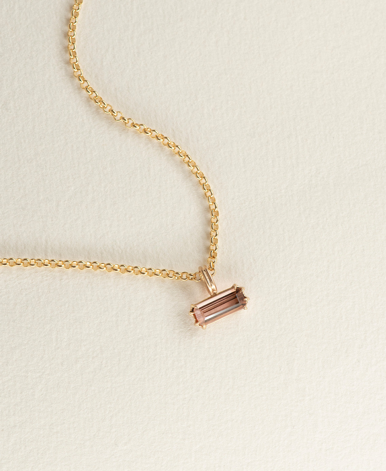One of a Kind Charm 491 on a fine belcher chain.