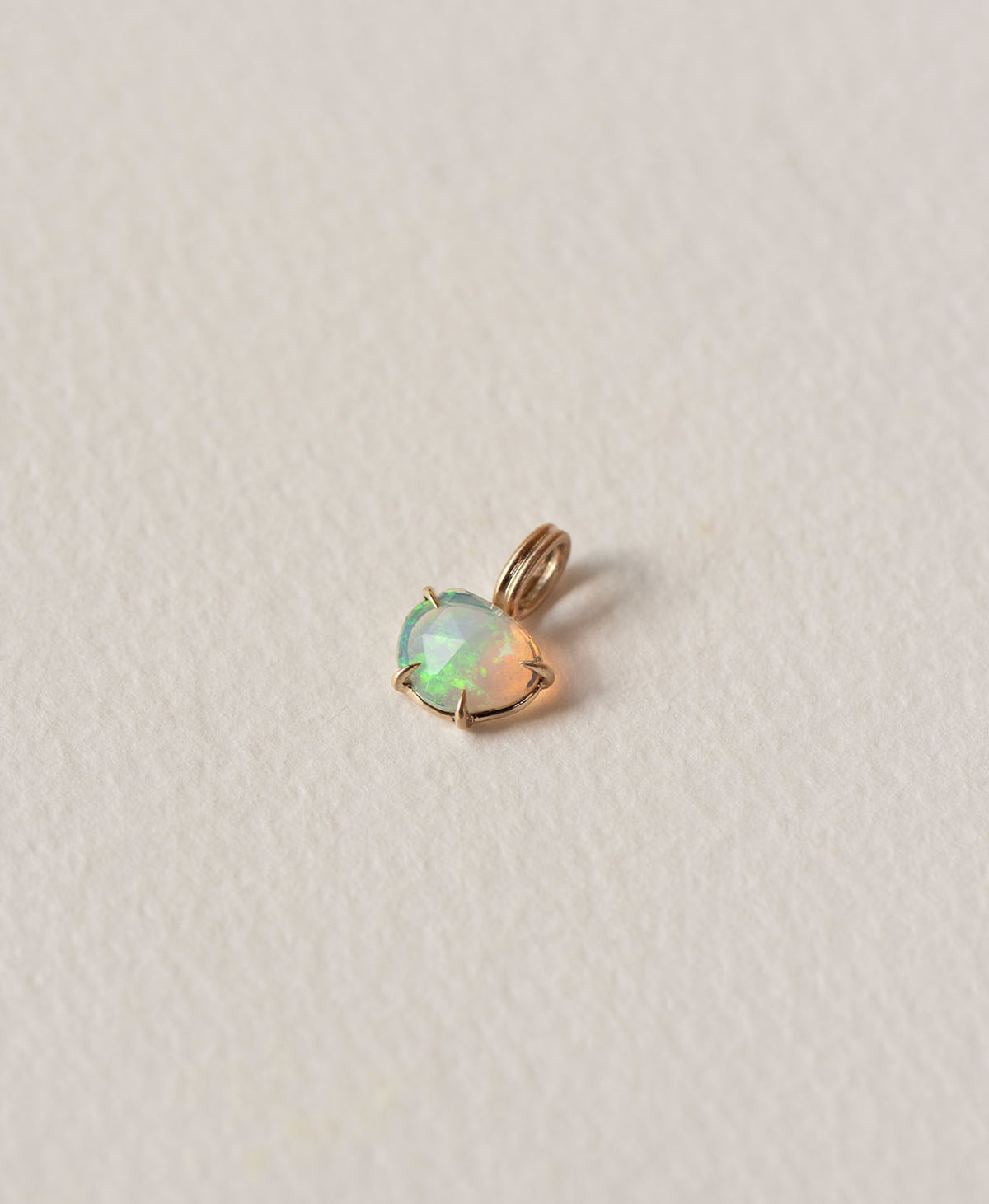 One of a Kind Charm 525 - 9k Yellow Gold, Opal