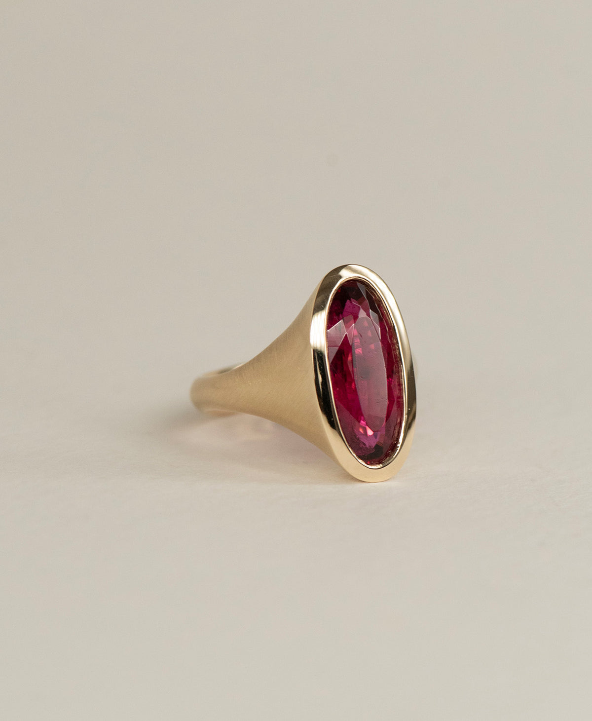 One of a Kind 530 - 9k Yellow Gold, Pink Tourmaline