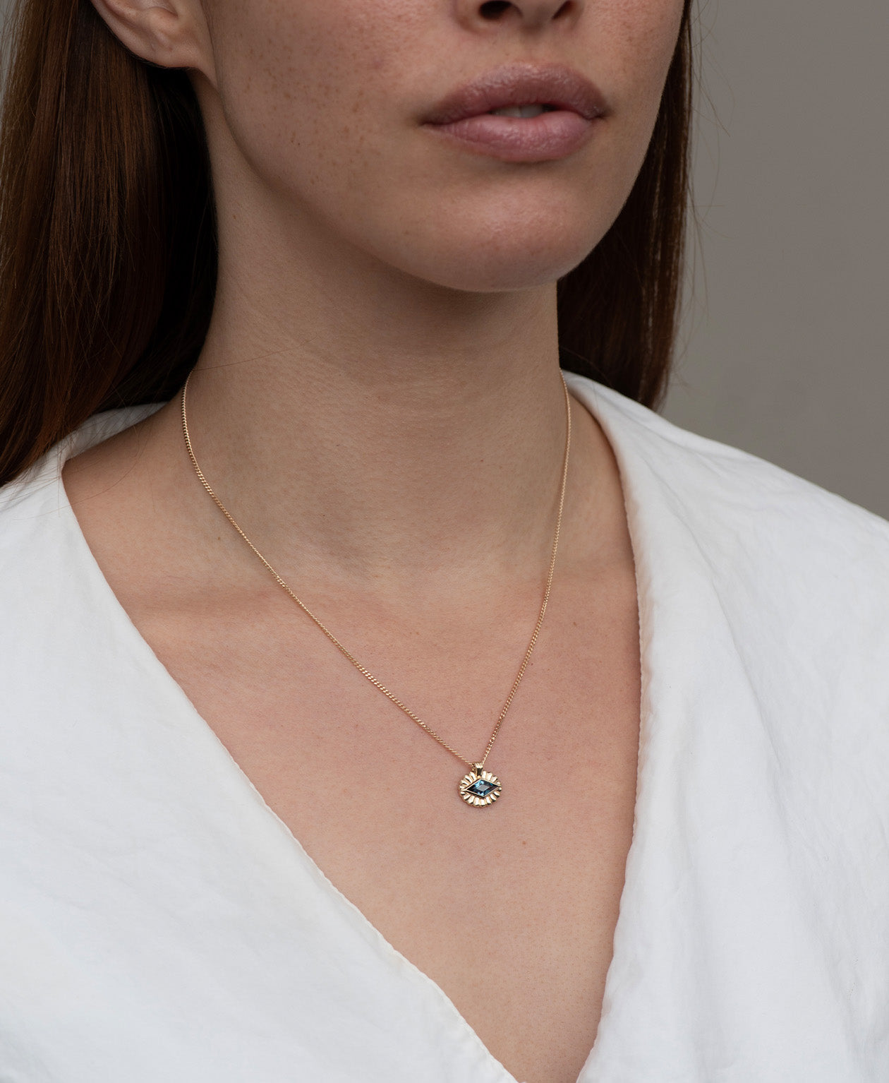 Limited Edition 192 - 9k Yellow Gold, Blue Topaz