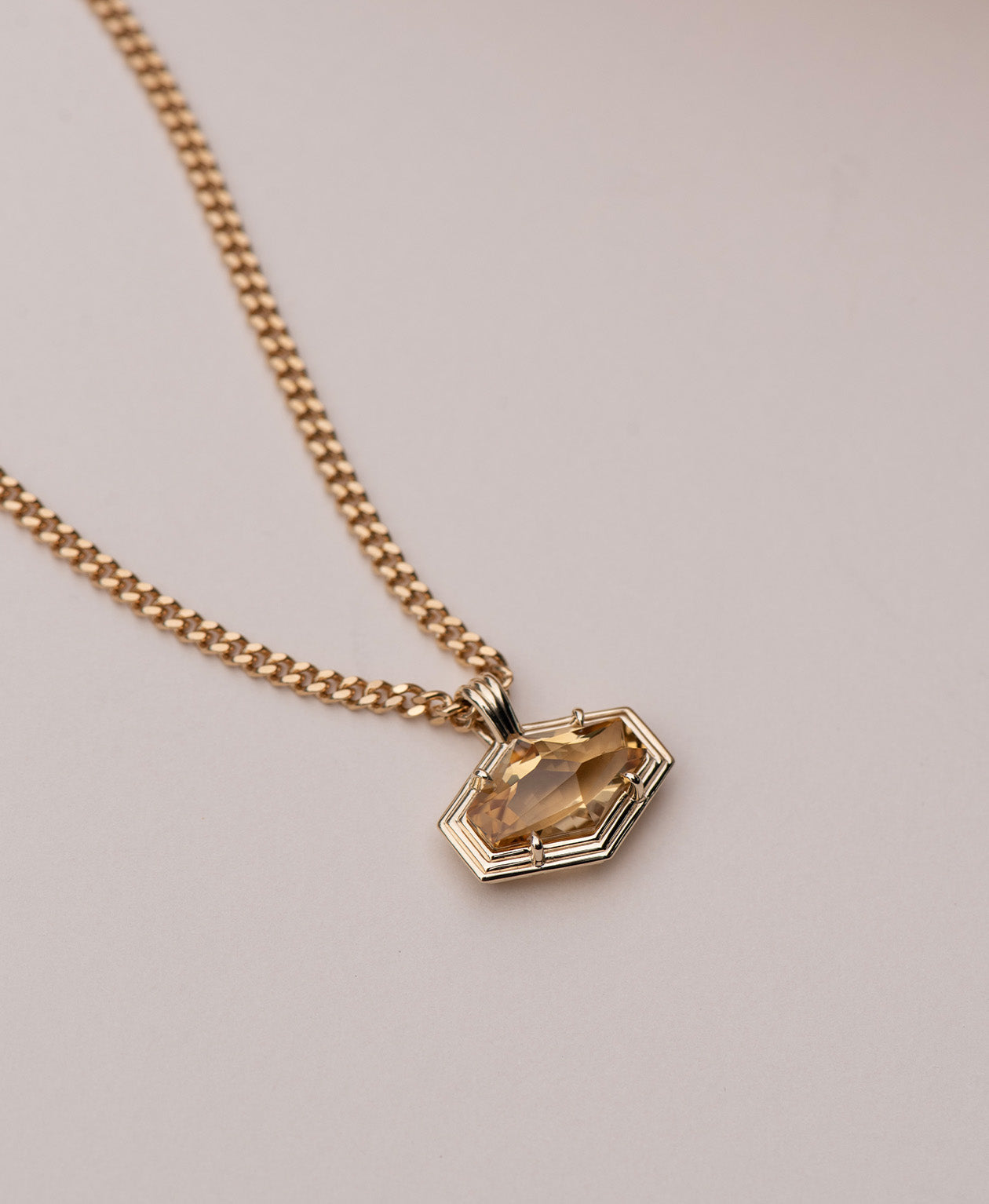 One of a Kind 481 - 9k Yellow Gold, Citrine