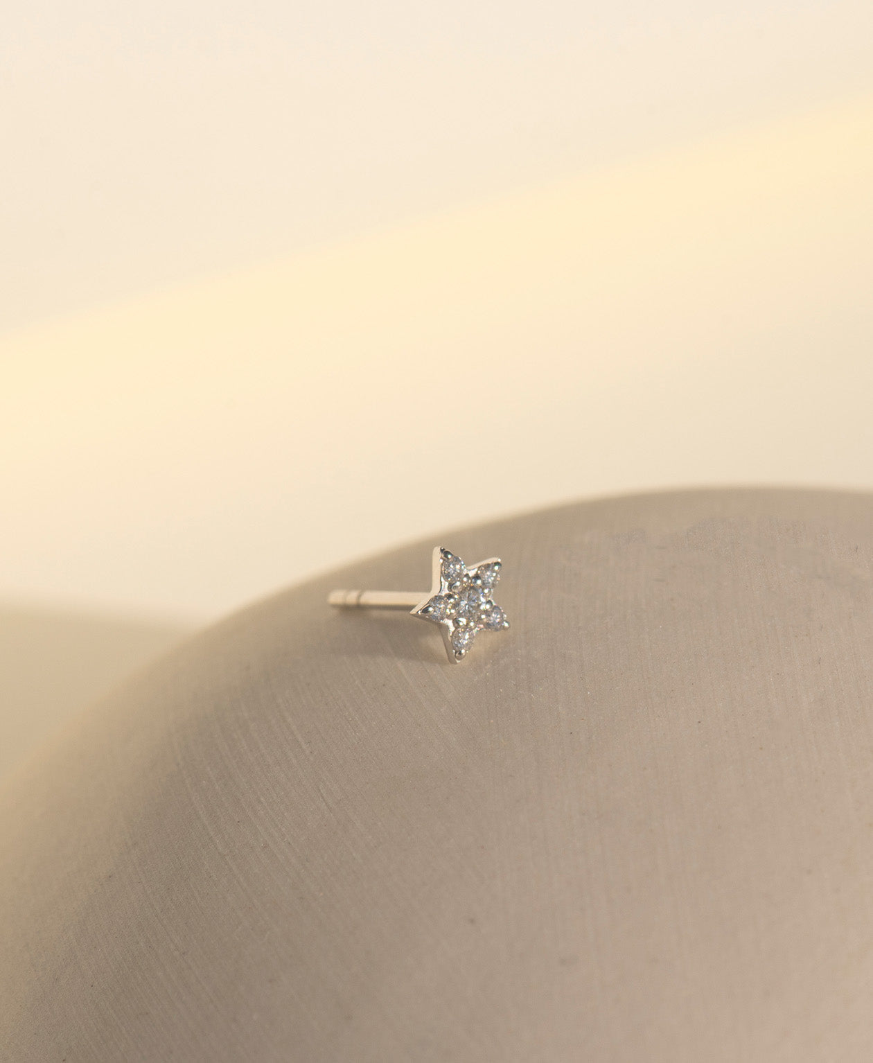 Alcyone Diamond Studs - 9k White Gold, Diamond