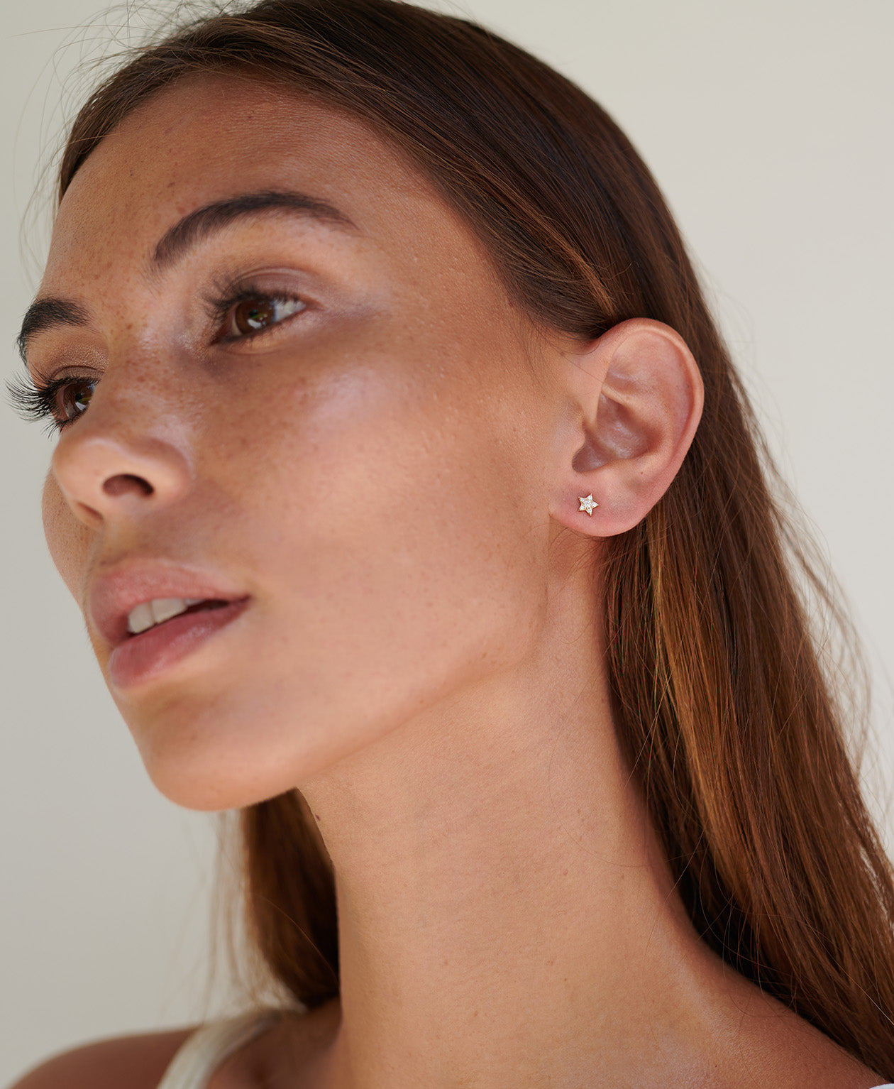 Alcyone Diamond Studs - 9k White Gold, Diamond