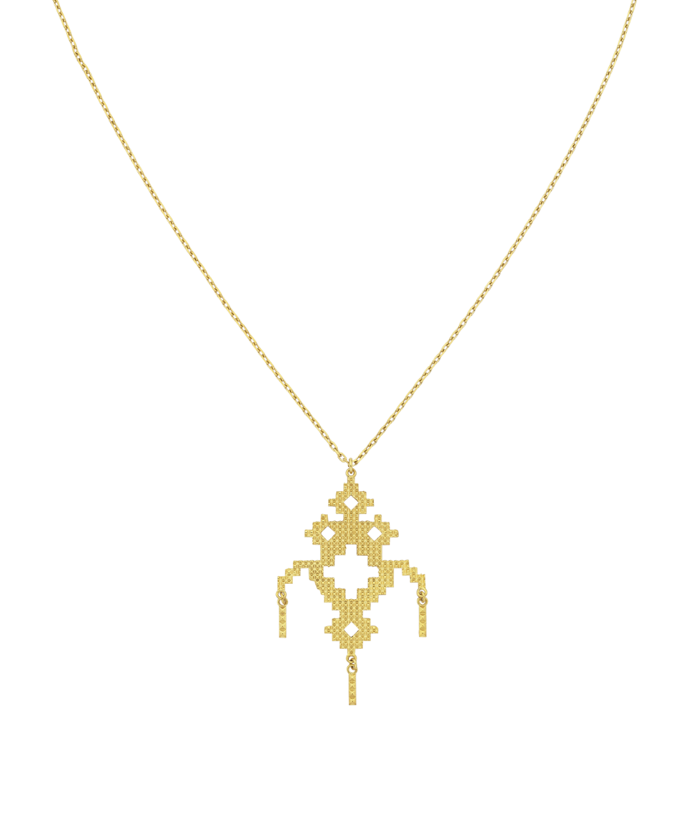 Amaru Necklace - 22k Gold Vermeil