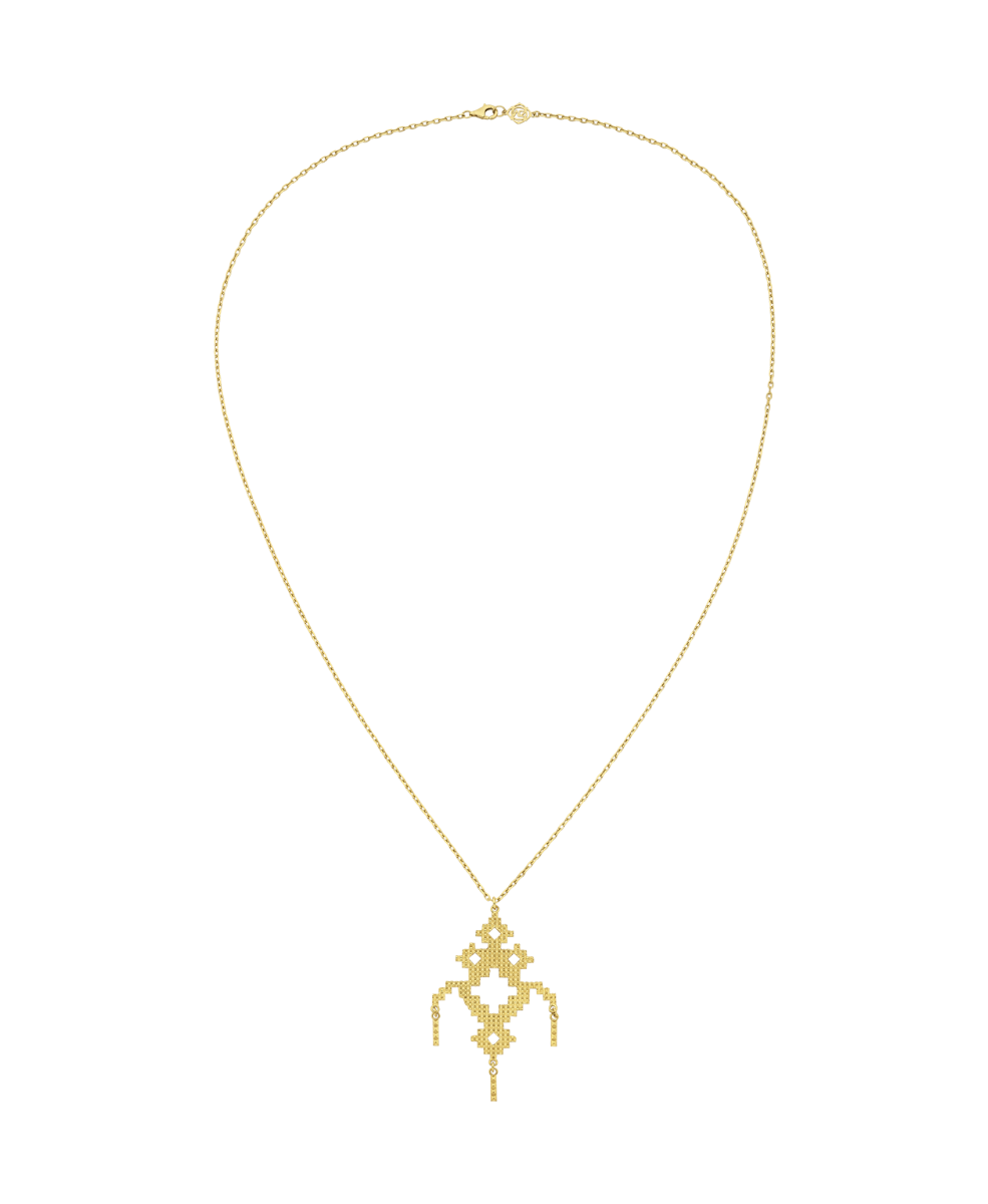 Amaru Necklace - 22k Gold Vermeil