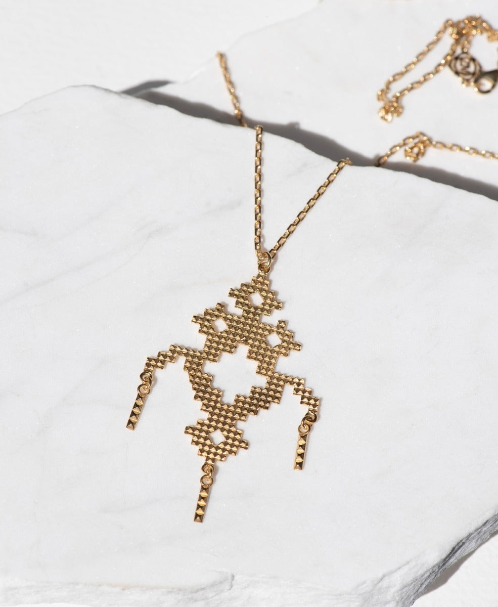 Amaru Necklace - 22k Gold Vermeil