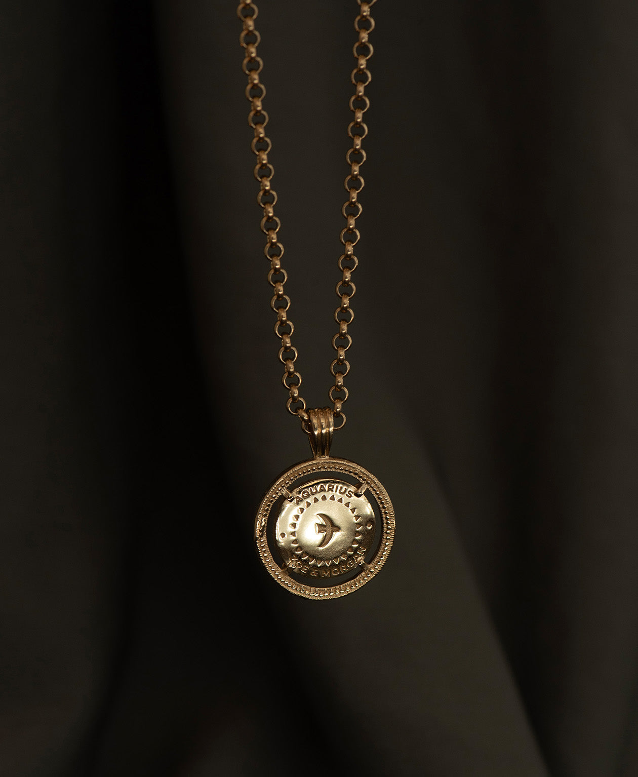 Aquarius Necklace - 22k Gold Vermeil
