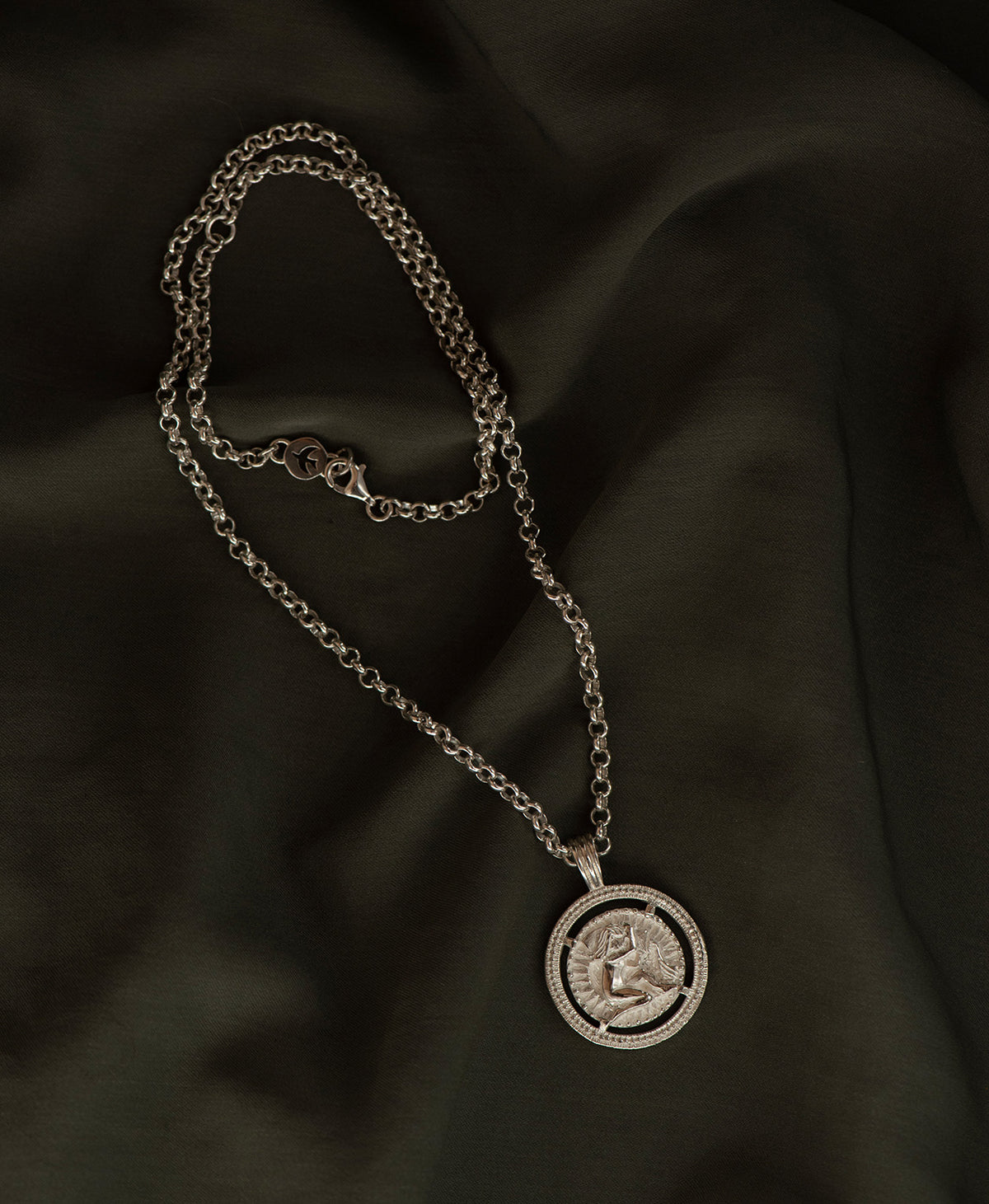 Aquarius Necklace - 925 Sterling Silver | Zoë & Morgan NZ