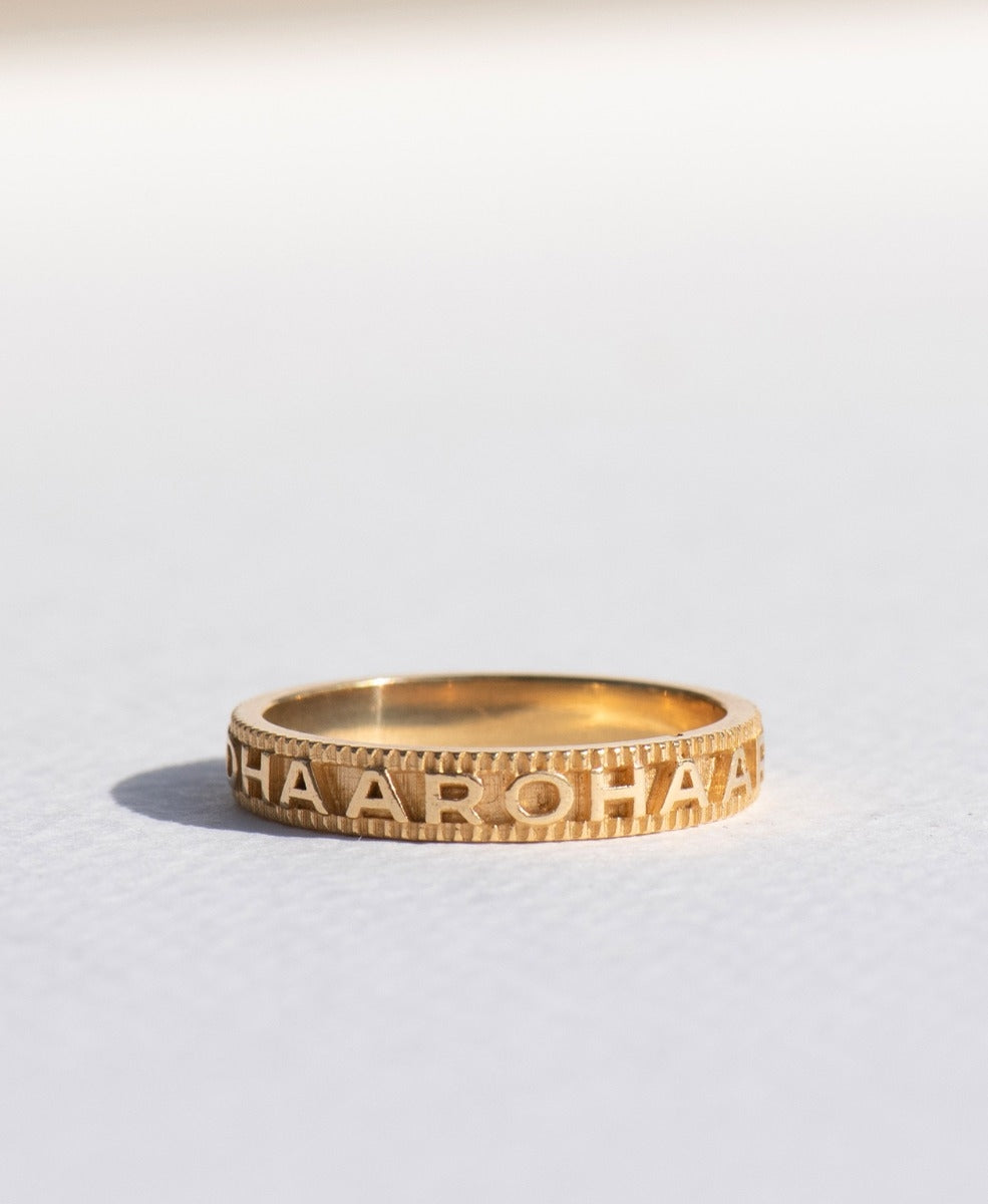 Aroha Ring - 22k Gold Vermeil