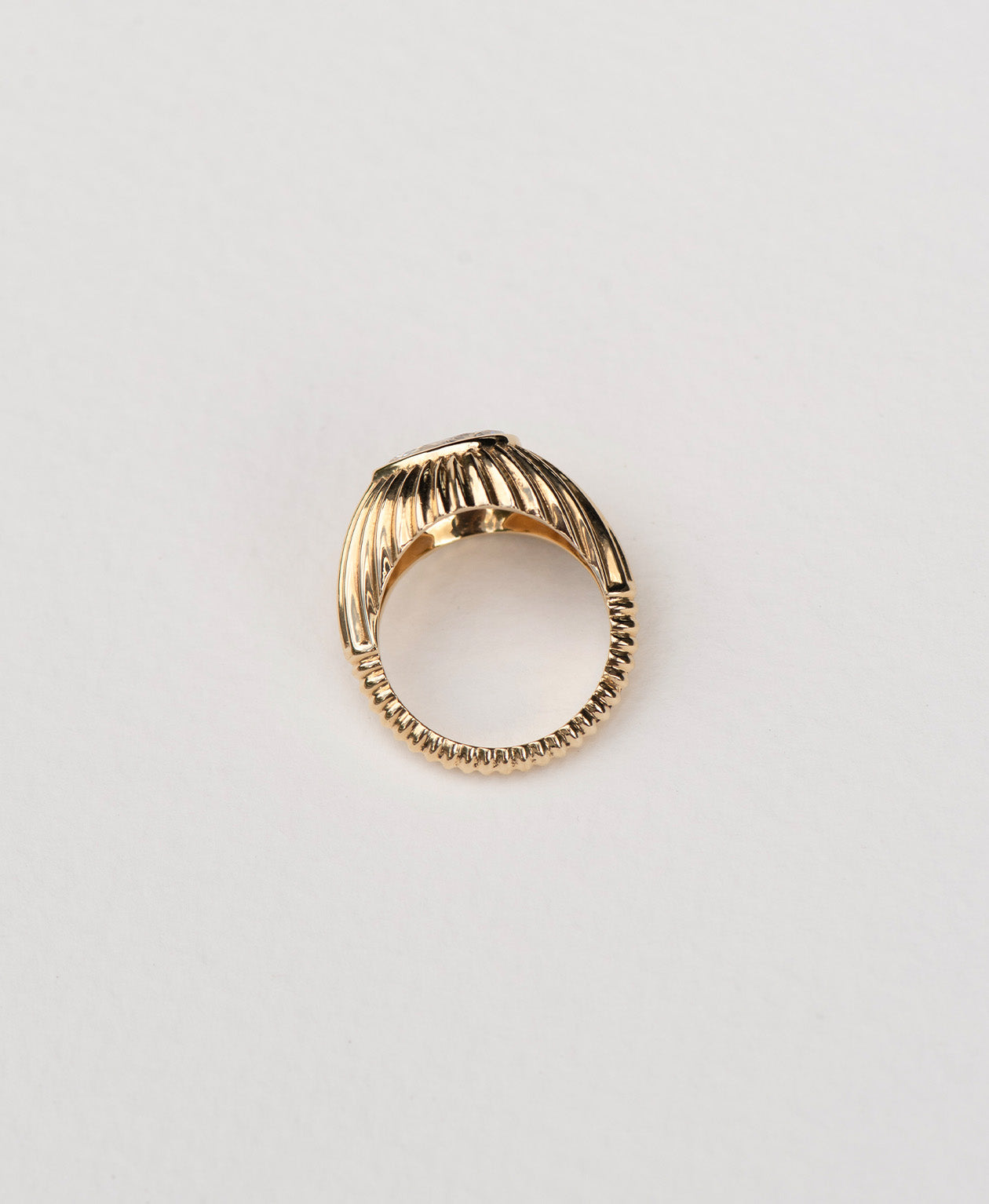 Aurora Ring - 18k Yellow Gold, Pear Brilliant Cut Lab Grown Diamond 1.50 carat