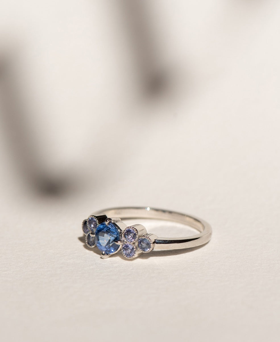 Bespoke 188 - Platinum, Blue Sapphire