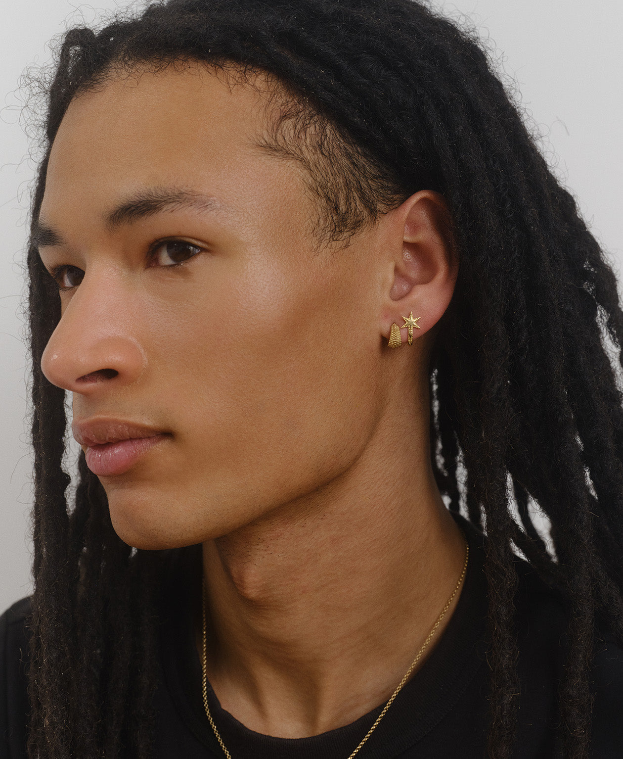 Bianca Star Earrings - 22k Gold Vermeil