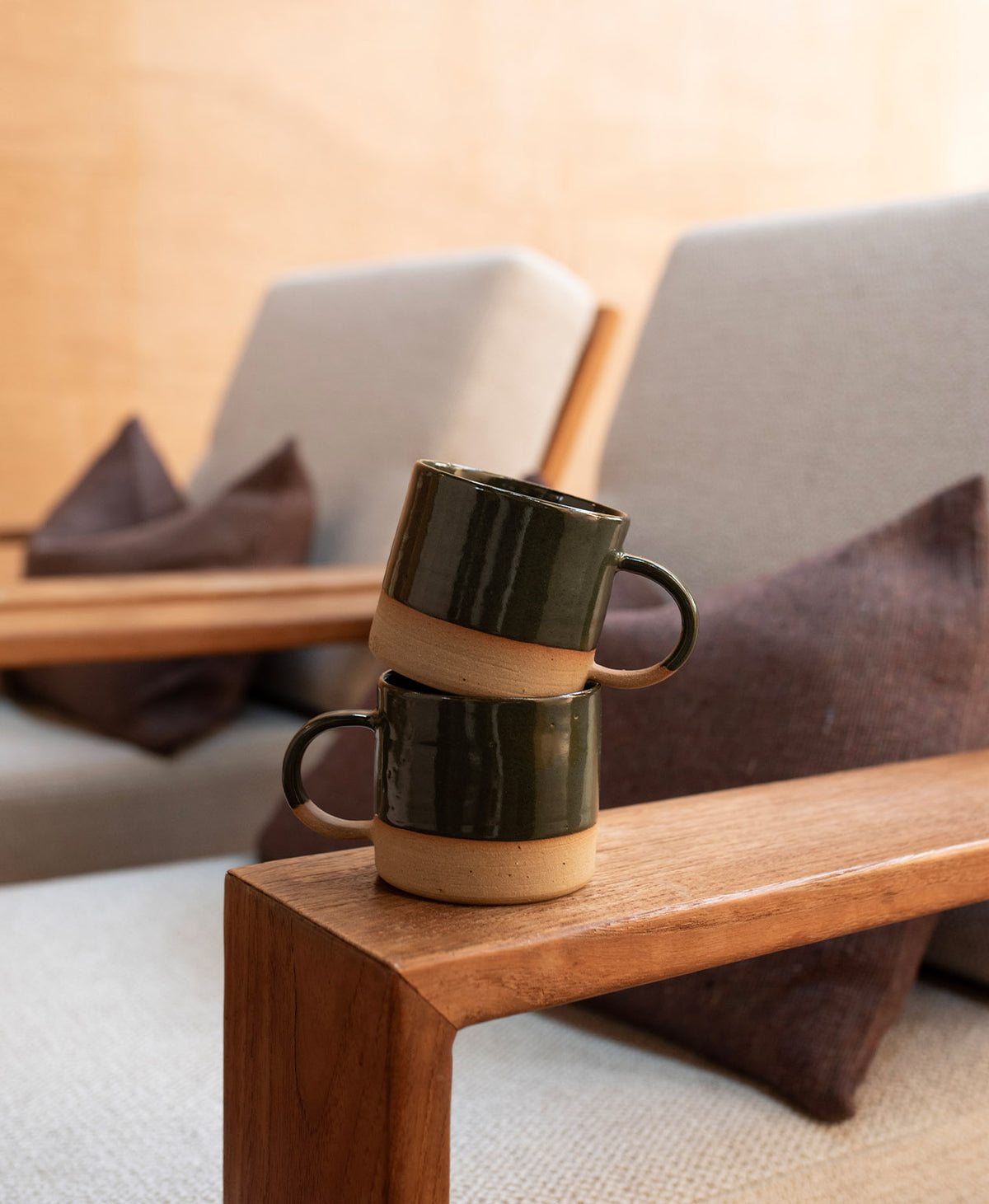Ceramic Mini Mug - Jade Green