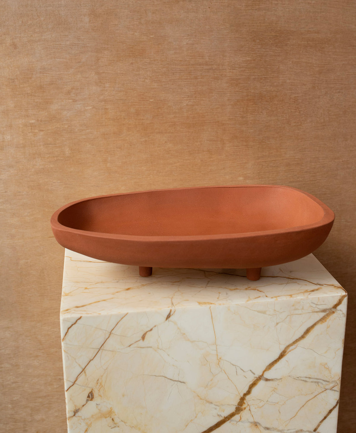 Ceramic Presentation Bowl - Terracotta
