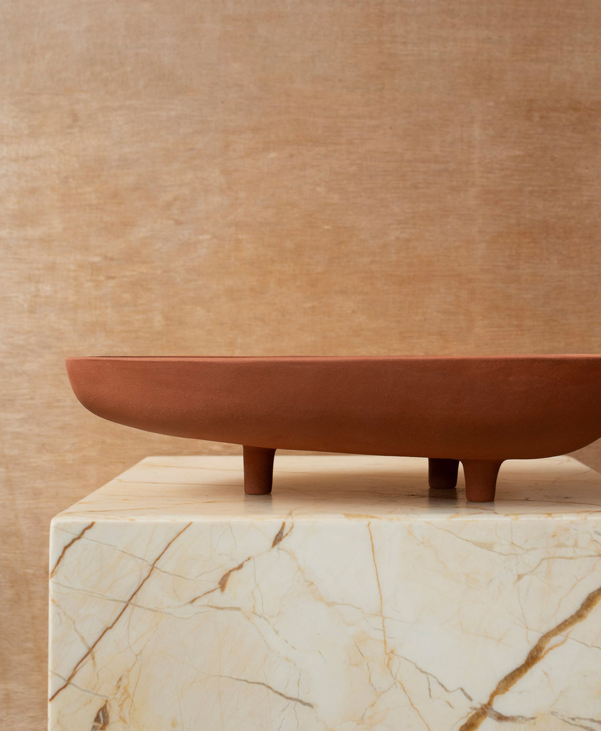 Ceramic Presentation Bowl - Terracotta