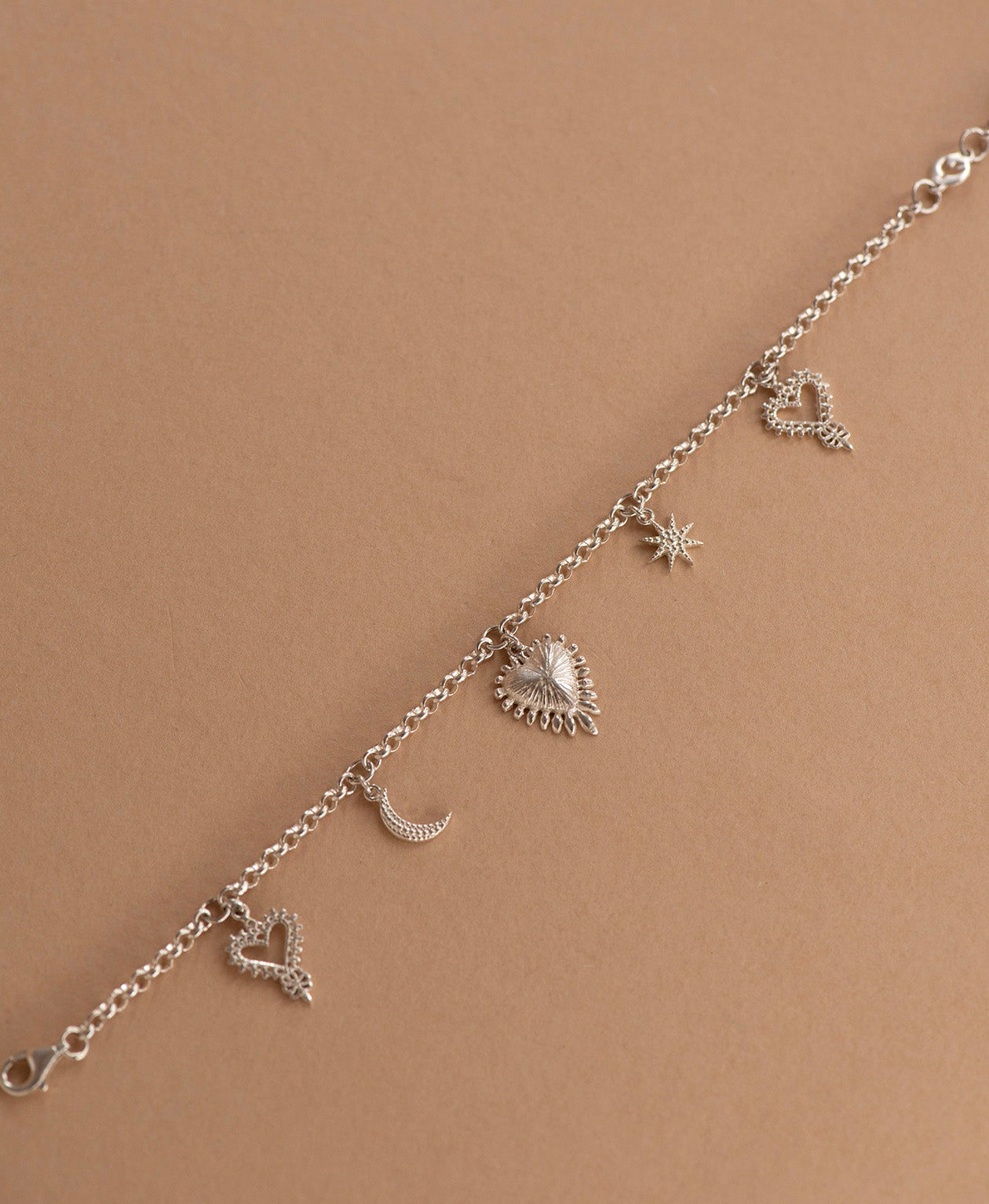Charmed Bracelet - 925 Sterling Silver | Zoë & Morgan NZ