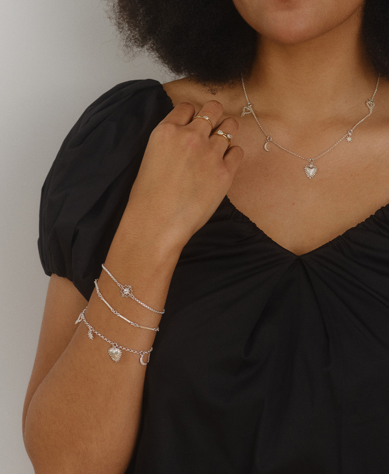 Charmed Bracelet - 925 Sterling Silver | Zoë & Morgan NZ