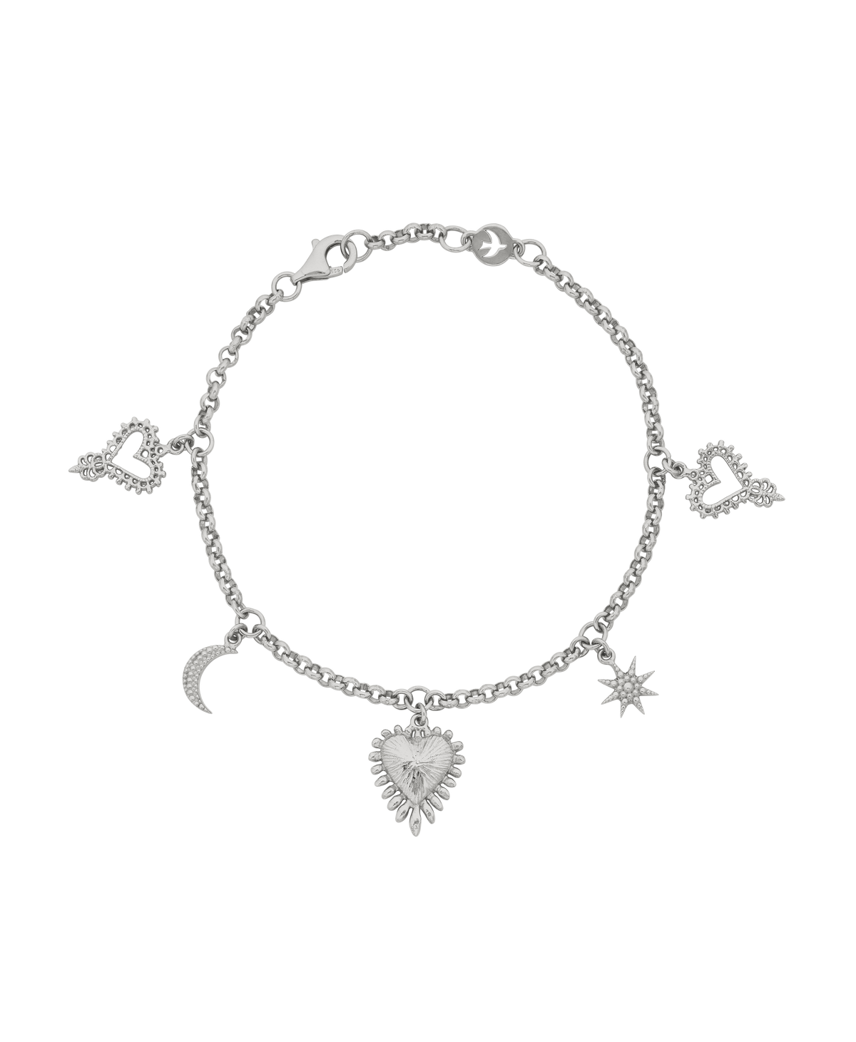 Charmed Bracelet - 925 Sterling Silver | Zoë & Morgan NZ
