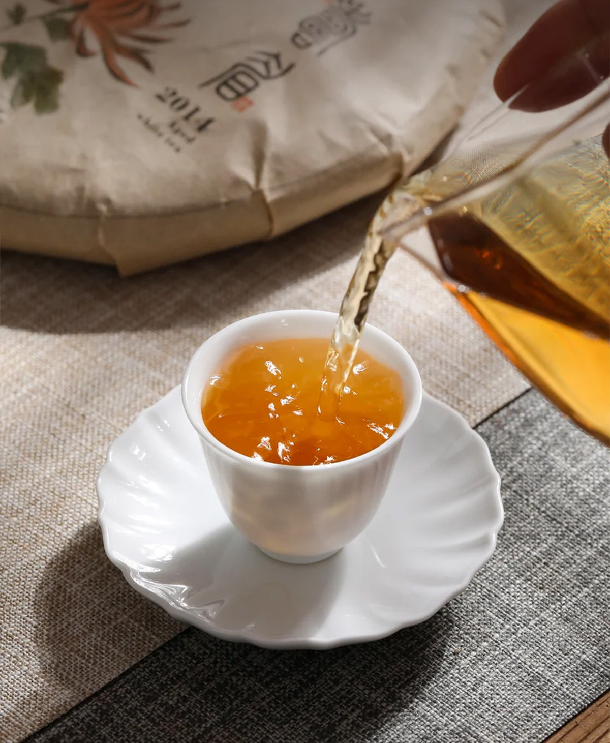 2014 Organic ShouMei White Tea Cake - 300g