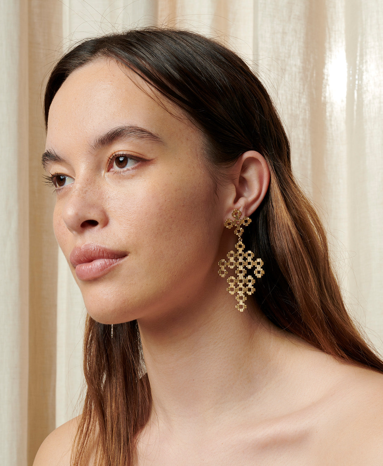 Chimi Earrings - 22k Gold Vermeil