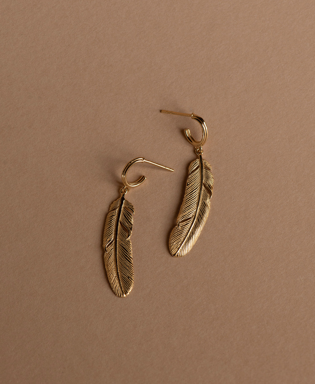 Eagle Earrings - 22k Gold Vermeil