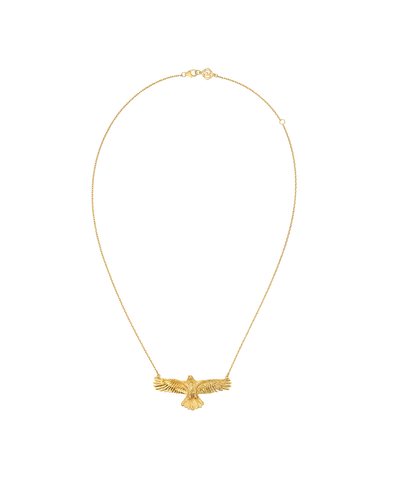 Eagle Necklace - 22k Gold Vermeil