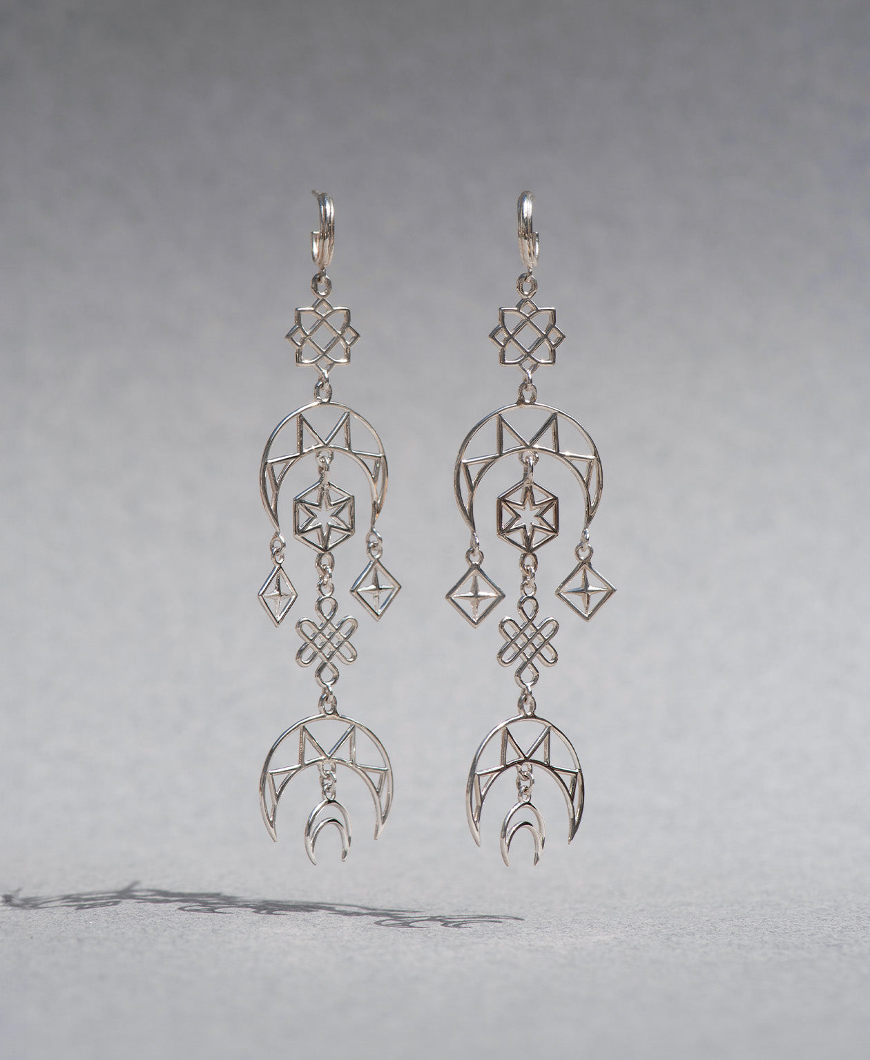 Enlightened Earrings - 925 Sterling Silver